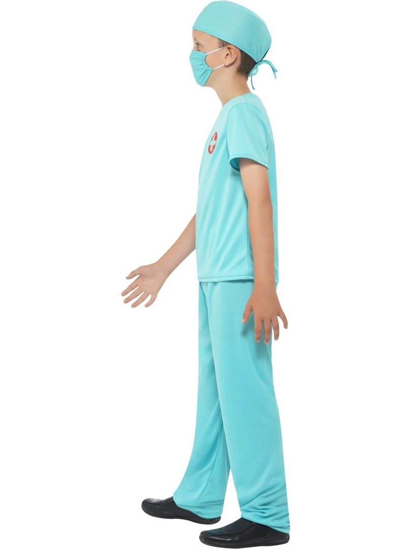 Smiffys Costumes Surgical Scrubs Surgeon Doctor Boys Costume 2 Smiffys Costumes Surgical Scrubs Surgeon Doctor Boys Costume