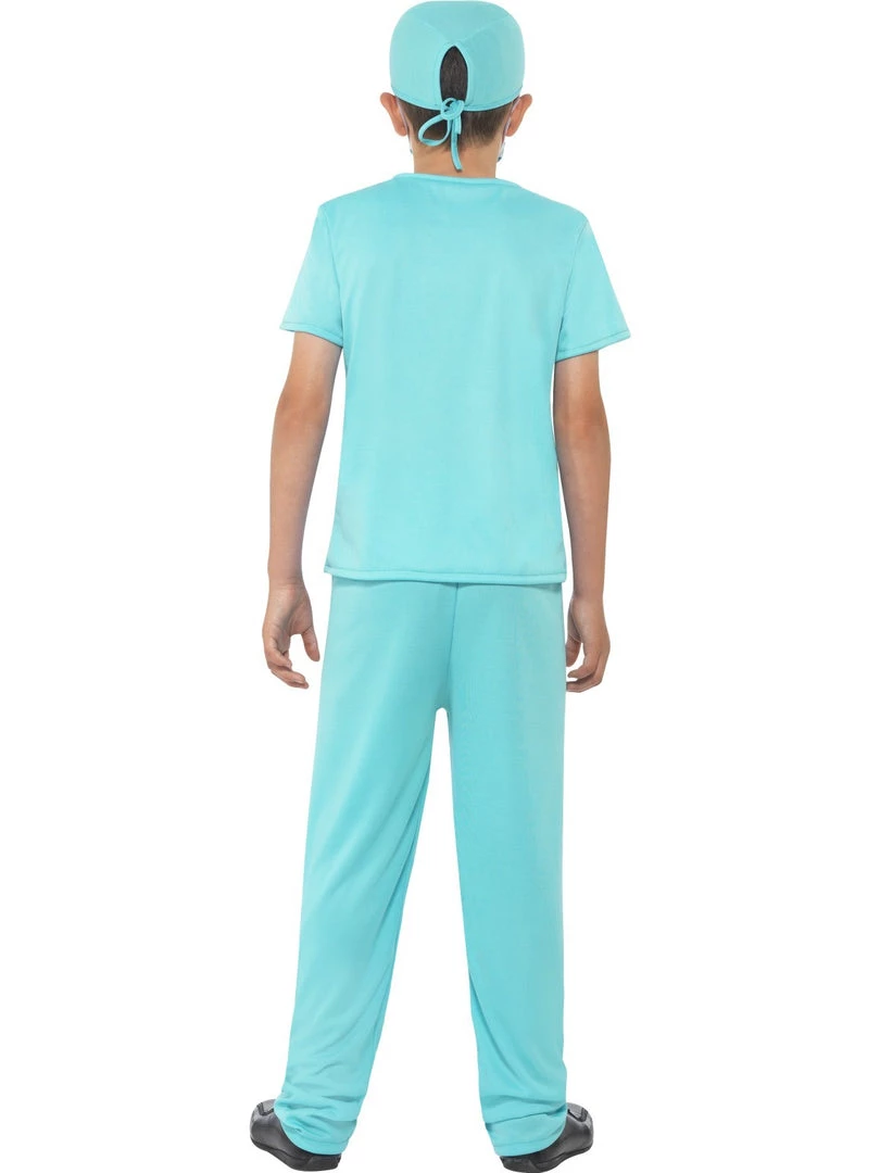 Smiffys Costumes Surgical Scrubs Surgeon Doctor Boys Costume 3 Smiffys Costumes Surgical Scrubs Surgeon Doctor Boys Costume