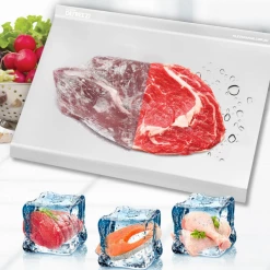 Kleva Meat Defrosting Tray Thaw Meat Up To 5X FASTER Defrost Any Frozen Food Home & Garden