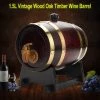 Crazy Crazy & More Crazy Deals Wooden Timber Red Wine Oak Barrel Whisky Rum Keg Home & Garden