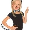 Tomfoolery Costume Accessories Zebra Accessory Kit For Kids