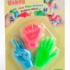 MDI Australia Colourful Neon Silicone Finger Hands Set Of 3 Rock Paper Scissors Fun Home & Garden