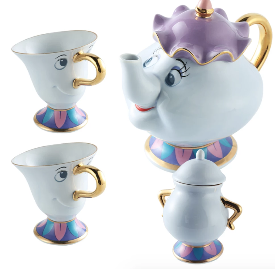 Crazy Crazy & More Crazy Deals Disney Beauty & The Beast Mrs Potts & Chip Teapot And Tea Cup Set Or Sugar Bowl Home & Garden 1 Crazy Crazy & More Crazy Deals Disney Beauty & The Beast Mrs Potts & Chip Teapot And Tea Cup Set Or Sugar Bowl Home & Garden