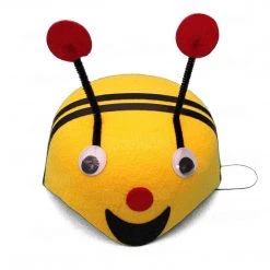 Crazy Crazy & More Crazy Deals Plush Yellow Bumblebee Kids Hat Costume Accessories