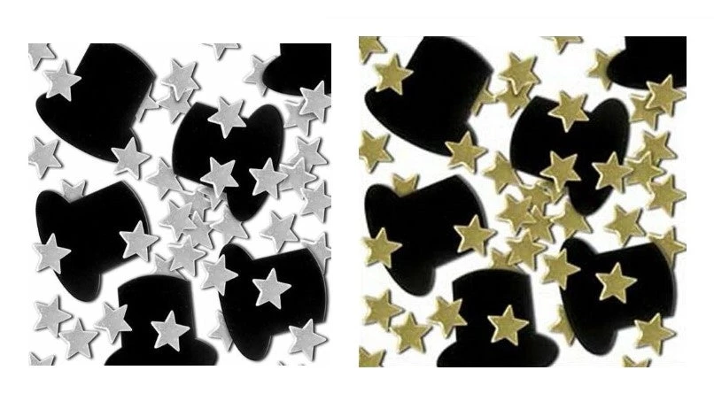 Balloon Agencies Party Supplies Top Hats And Stars Confetti Hollywood Party Decoration 1 Balloon Agencies Party Supplies Top Hats And Stars Confetti Hollywood Party Decoration