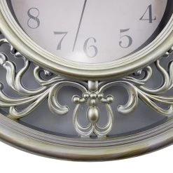 Crazy Crazy & More Crazy Deals Modern Beautiful Filigree Wall Clock Ornament 30cm X 30cm Brand New Home & Garden