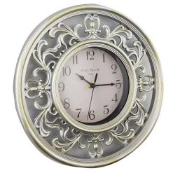 Crazy Crazy & More Crazy Deals Modern Beautiful Filigree Wall Clock Ornament 30cm X 30cm Brand New Home & Garden