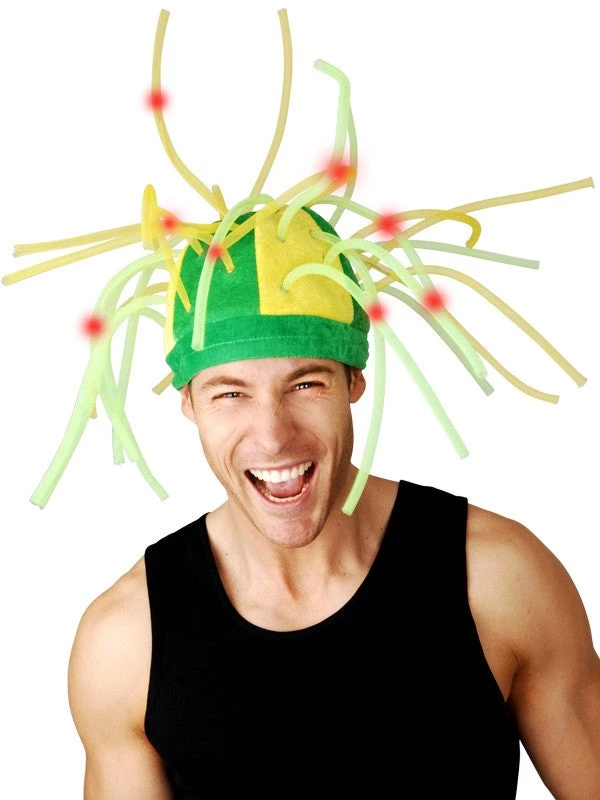 Tomfoolery Costume Accessories Light Up Noodle Hat 5 Tomfoolery Costume Accessories Light Up Noodle Hat