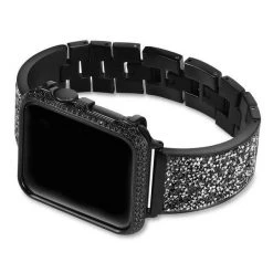 Elegancensplendour Luxury Rhinestone Watch Band & Case For Apple Watch Fashion Jewelry