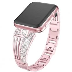 Elegancensplendour Raven-An Rhinestone Apple Watch Strap Band