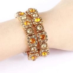 Elegancensplendour Handmade Coloured Crystal Stones Apple Watch Strap Band 31 Elegancensplendour Handmade Coloured Crystal Stones Apple Watch Strap Band