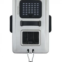 Kmart Home & Garden Stainless Steel Deep Fryer Timer & Temperature Control Commercial Design 3.5Ltr