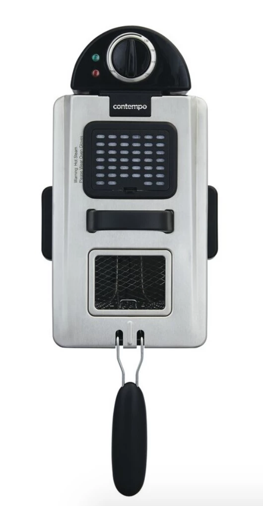 Kmart Home & Garden Stainless Steel Deep Fryer Timer & Temperature Control Commercial Design 3.5Ltr 2 Kmart Home & Garden Stainless Steel Deep Fryer Timer & Temperature Control Commercial Design 3.5Ltr