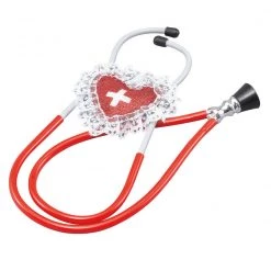 Ebay Sexy Red Hospital Honey Stethoscope Thigh High Hat Nurse Costume Kit