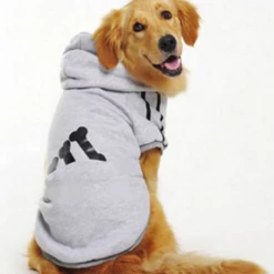 Crazy Costume Deals Costumes ADIDAS Sports Hoodie Warm Winter Jumper Pet Dog Clothing Small To Huge Dogs