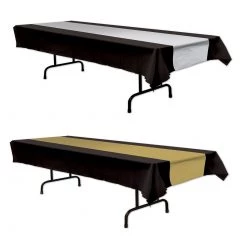 Balloon Agencies Stripped Party Decoration Table Cover