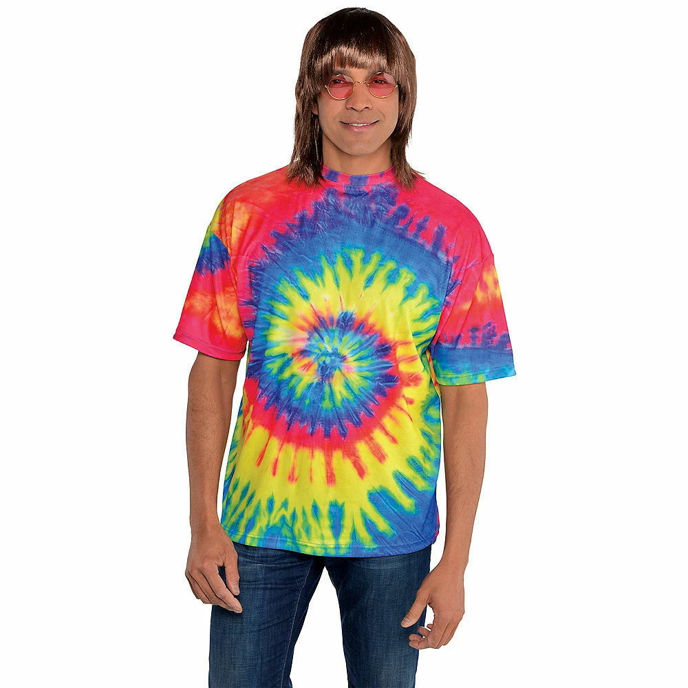 Balloon Agencies 60s Hippie Tie-Dye Men's T-Shirt 1 Balloon Agencies 60s Hippie Tie-Dye Men's T-Shirt